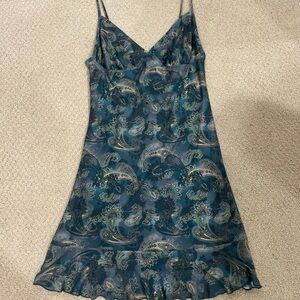 Elegant Like New Motel Rocks Urban Outfitters Paisley Slip Dress Size M